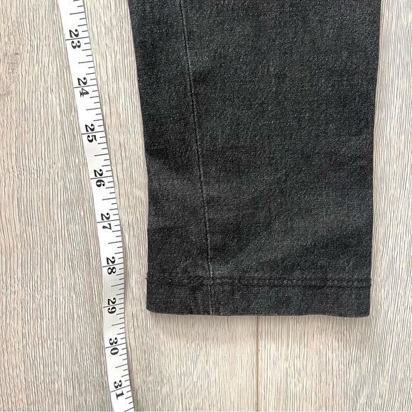 Vince Women's Ski Pant Skinny Ankle Gray Denim Stretch Size 4 - Picture 9 of 10